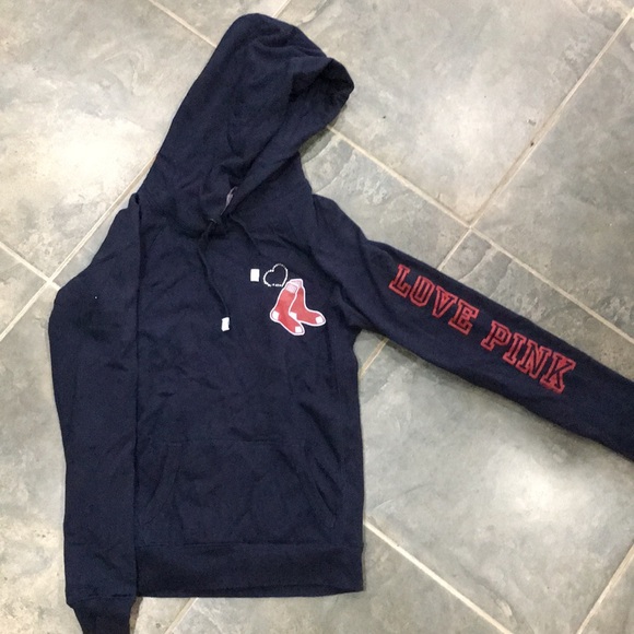 Victoria Secret Red Sox Hoodie XS - Picture 1 of 7